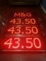 led gasoline price board 2| Acrylic Signage |signage company