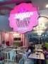 acrylic signage for sugar craving| acrylic signage|restaurant signage