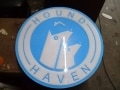 acrylic signage| hound haven