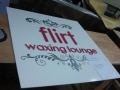 Sign Maker | Signage |Flirt Waxing| acrylic signage