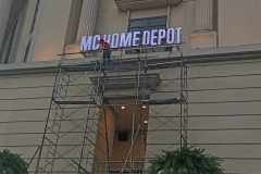 store signage | MC Home Depot 