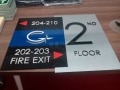 floor signage