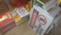 photoluminescent signs