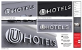 u hotel acrylic signage |signage design