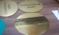 brass engraving | commisioners office