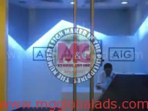 aig lobby signs
