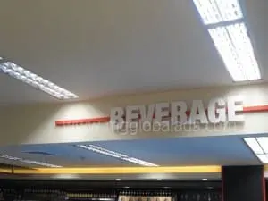 Signages for Rustans Supermarket