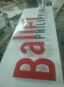 ballet philippines signage