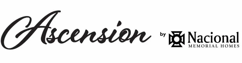 Sleek indoor metallic sign for Ascension Nacional Memorial Homes, geometric logo, Makati location by M&G Global Ads.