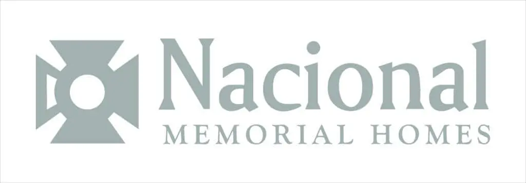 Nacional Memorial Homes indoor and outdoor signage logo, geometric cross symbol, Quezon City project by M&G Global Ads.