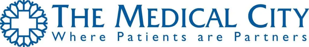 The Medical City LED signage with blue cross, snowflake design, and tagline in Pasig by M&G Global Ads.