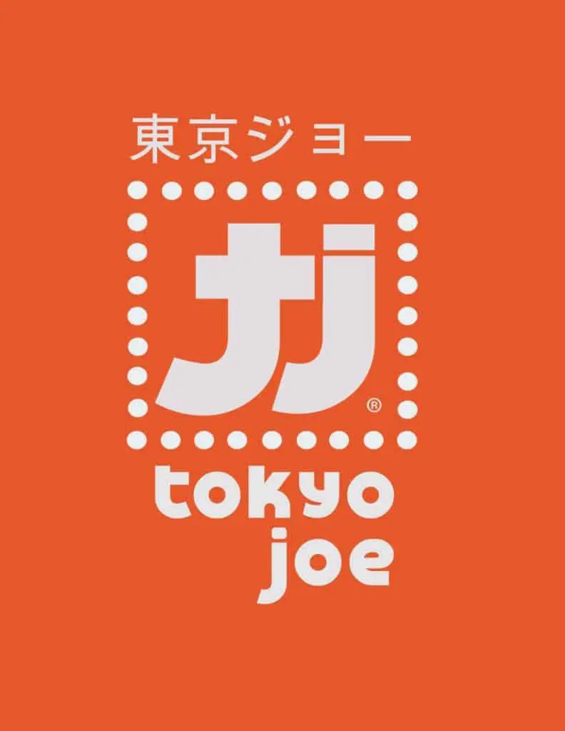 Acrylic signage for Tokyo Joe with Japanese text and logo on orange in Makati by M&G Global Ads.