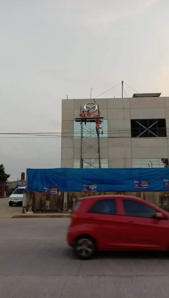 stainless signage | sign maker |MAZDA