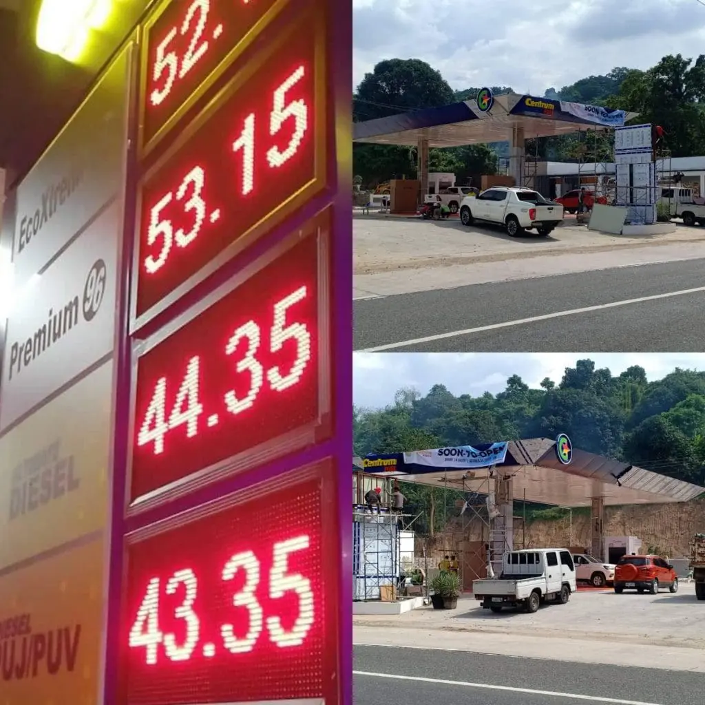 gas station signage | sign maker | Centrum