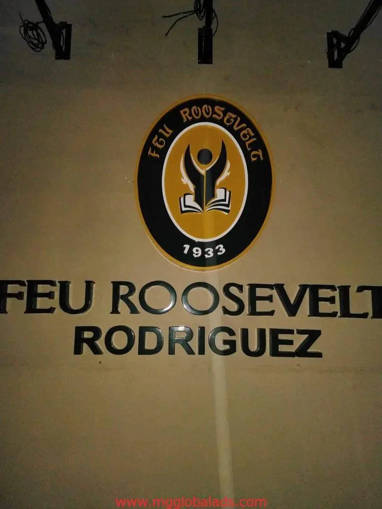 School signage | signage maker | FEU roosevelt