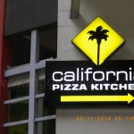 California Pizza Kitchen Signages