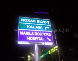 manila doctors hospital | panaflex signage | pylon post