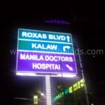 Manila Doctors Pylon Signs