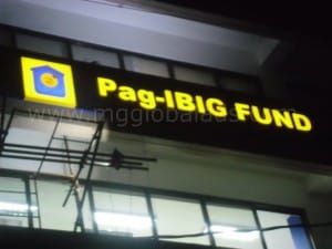 PAG-IBIG Signs