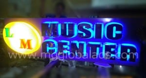 ljm music center lighted signs