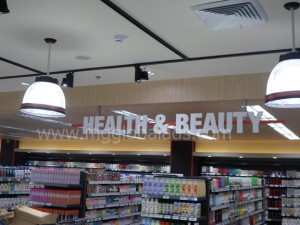 Signages for Rustans Supermarket