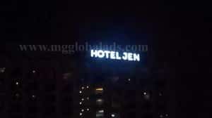 hotel jen | building sign | led signage