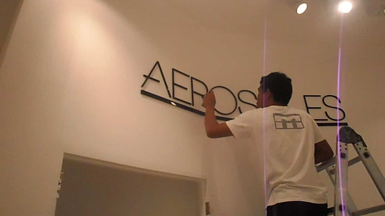 acrylic sign