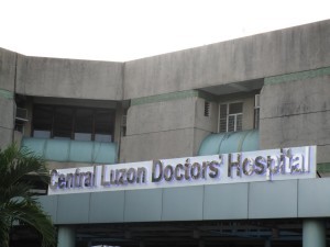 hospital signage