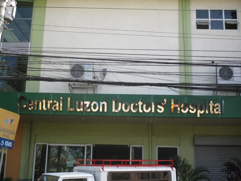 stainless sign | cldh | hospital signage| sign maker tarlac