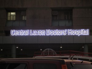 stainless signage | cldh | hospital signage