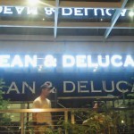 restaurant signage |dean and delucca2 | acrylic sign