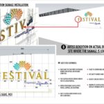 Festival Mall Signage Expansion by M&G a sign manufacturer