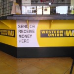 Western Union Panaflex Signage Maker