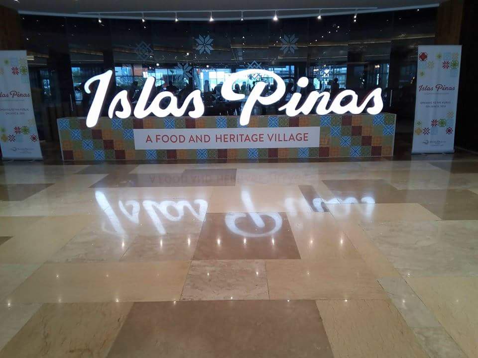 Islas Pinas acrylic signage - M&G Global Ads