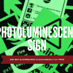 Photoluminescent sign exit are not alternatives to electrically-lit types