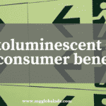 Photoluminescent sign for consumer benefits