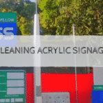 Cleaning Acrylic signage