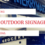 Choosing ADA outdoor signage material