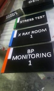 acrylic sign | room signage | sign maker