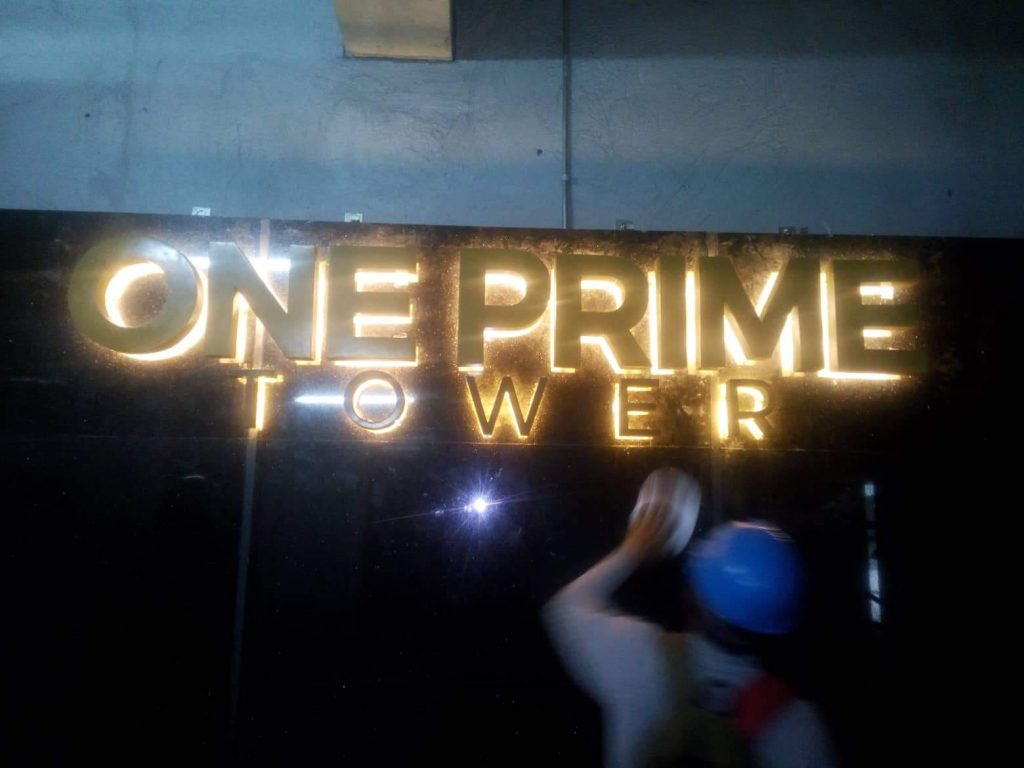 brass signage taguig | sign maker | one prime