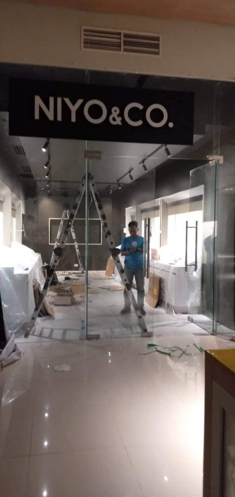 store signage | acrylic sign | niyo and co