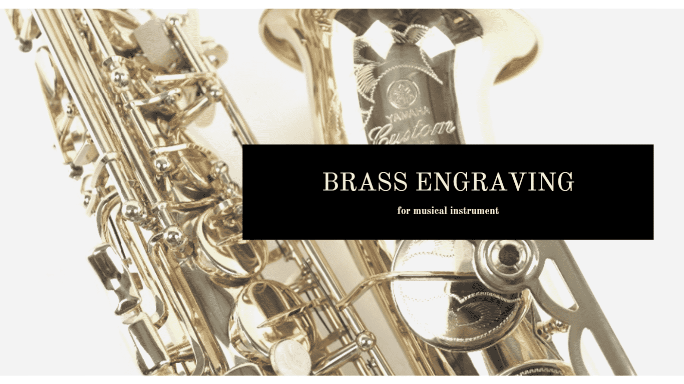 Music Instrument Brass Engraving | M&G Global Ads