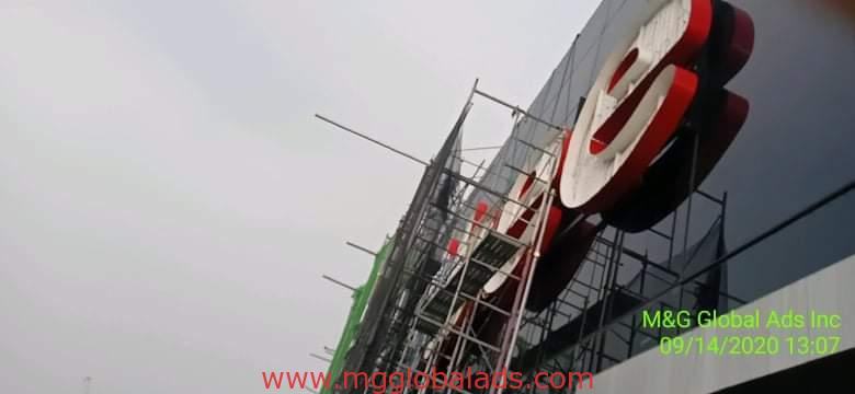 jollibee tower | building sign | sign maker