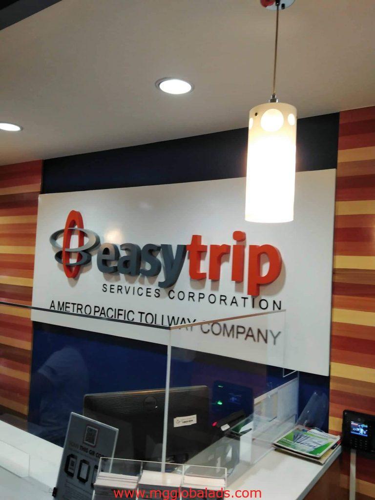 acrylic sign | signage maker | easytrip