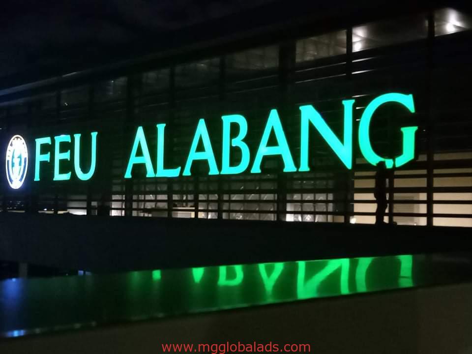 School signage | signage maker | FEU Alabang