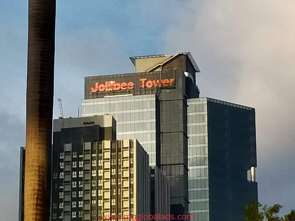 joliibee tower | sign maker |building sign