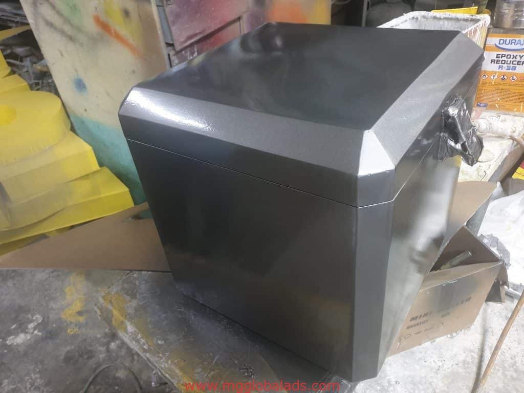 motorcycle box | fabricated | aluminum box