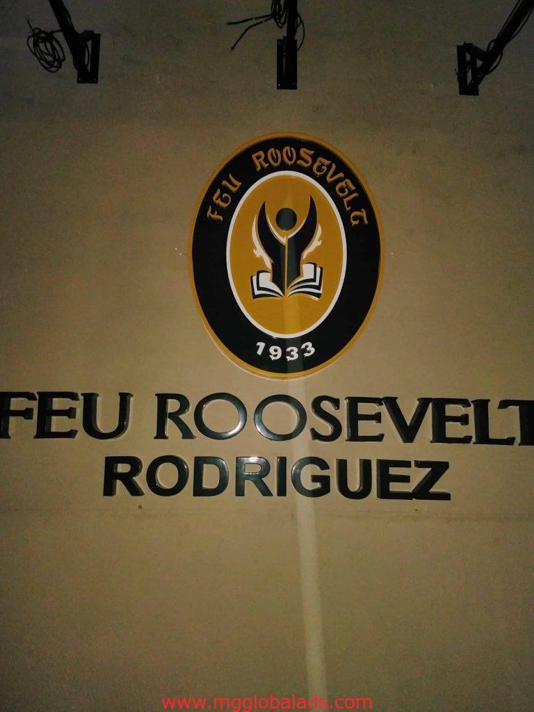 School signage | signage maker | FEU roosevelt