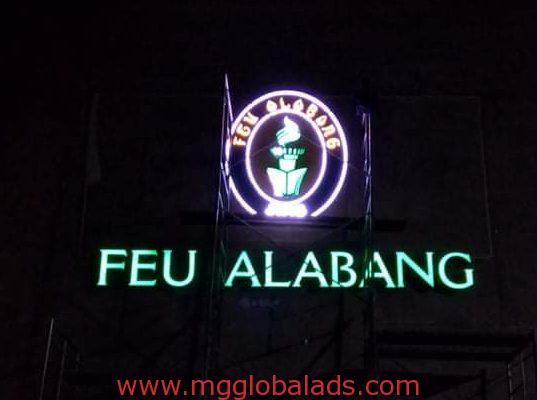 school signage | sign maker | FEU Alabang