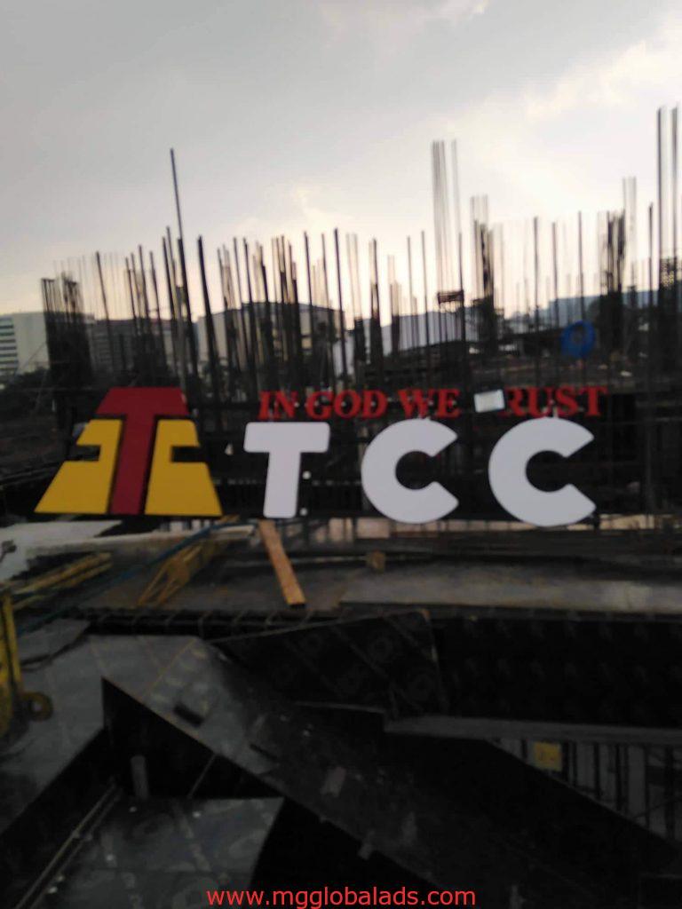 tower crane signage | sign maker| TCC